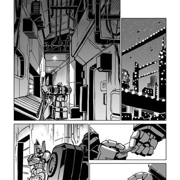 ダージとラムジェットの出会い捏造漫画