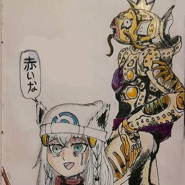 ふぶきさん頑張って (Colored)