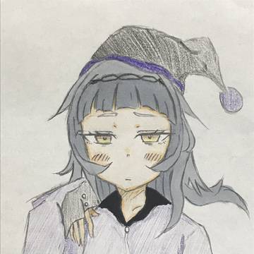 寝起きシオン