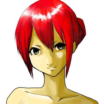 紅い髪の女