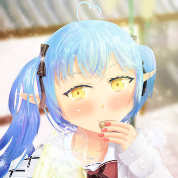 ラミィちゃんと乾杯