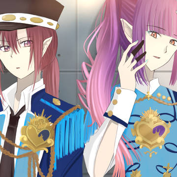 レディバット&蘭花でヴィジュアルプリズンパロ