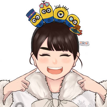 にぶちゃんとミニオンズ。