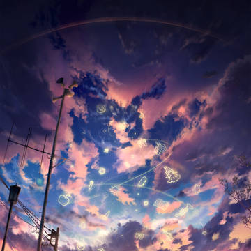 空に舞い上がる