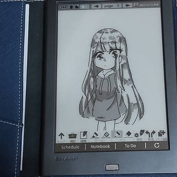 電子ノートに描いてみた