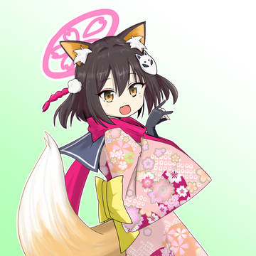 ブルアカのイヅナちゃん