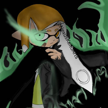 Squidkidtsu birthday fanart