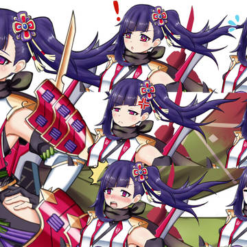 【千年戦争アイギス】トモエ立ち絵