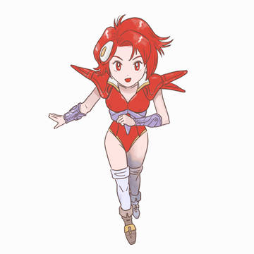 ドット絵のシリューのうごき