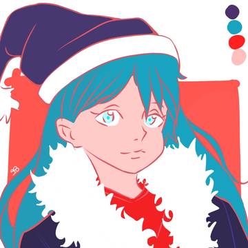 miku x-mas💙