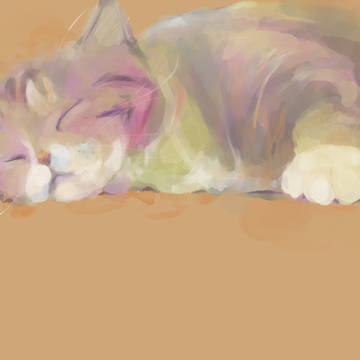 ゆめのなかのねこ