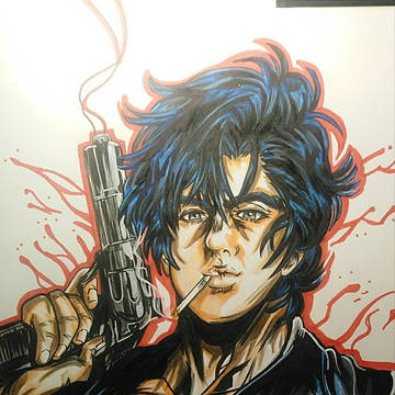 my fanart ryo saeba