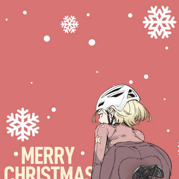メリークリスマス!!ロードバイク女子