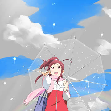 雨上がりの伊純
