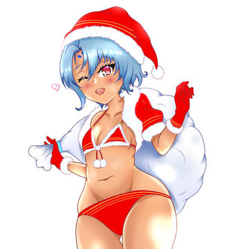 サンタのシルキィちゃん