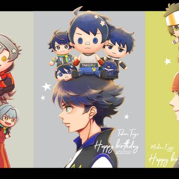 2021年虎牙道誕生日絵まとめ