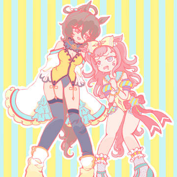 タキオンとデジたん