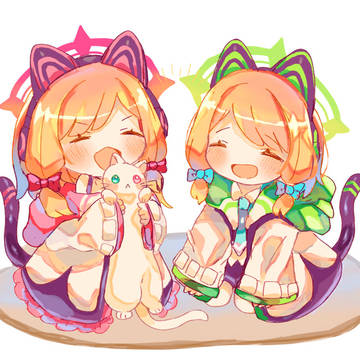 ねこ伸びた！
