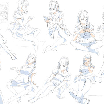 メイドらくがきまとめ