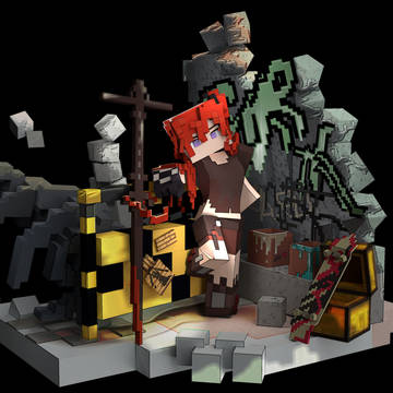 Arknights Surtr 2.0 in Minecraft