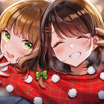 2人でマフラー