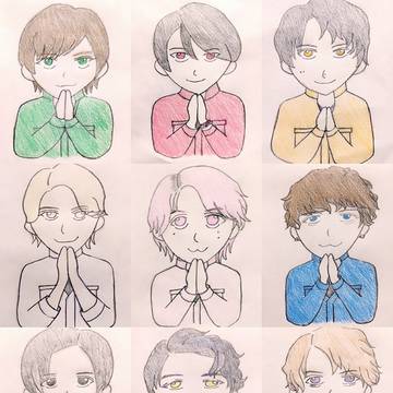 アイコン・ヘッダー用に描いた落書き