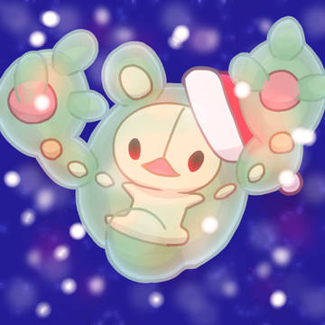 ちょっぴりクリスマスなランクルス