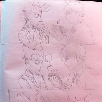 ロナドラ落書き