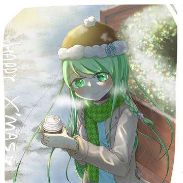 リラックスグリーンのクリスマス