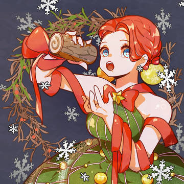 x-mas tree dress