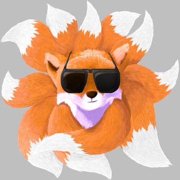 11 tails fox logo