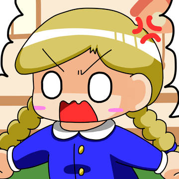 こらー！　女の子のタンスを　のぞくなー！