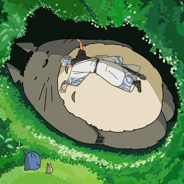 銀さんとトトロ