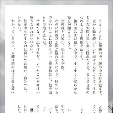 ついった投稿小説(新書メーカーver)