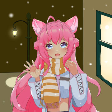 こよりちゃんとクリスマス