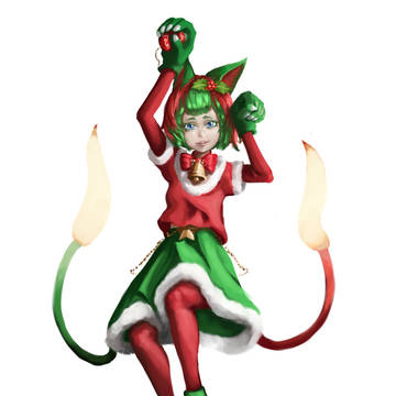 クリスマスの猫又