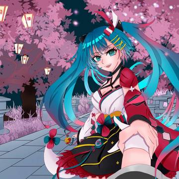 和miku一起迎接新年～