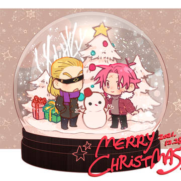 スノードームクリスマス