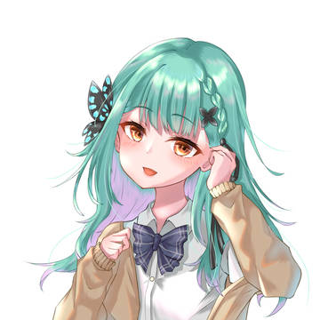 ホロライブ3期生。清楚担当の潤羽るしあです( ⑉¯ ꇴ ¯⑉ )