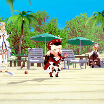 Klee's beach day~