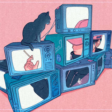 on screen