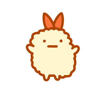 すみっコぐらし　えびふらい