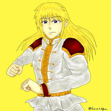 ３年越しに描きかけだったシンを完成させました。