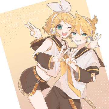 鏡音14th happy  birthday！