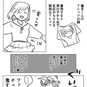葉月くんのTシャツの謎