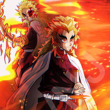Rengoku from Demon Slayer