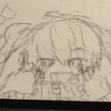 エネちゃん落描き
