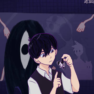 後ろに...