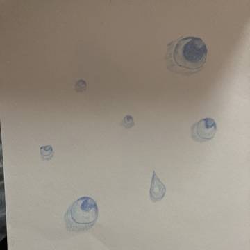 透明感の練習
