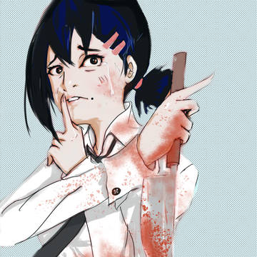 Kobeni - Chainsaw man fanart